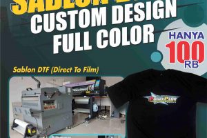Sablon Kaos Satuan Full Color di Pacitan